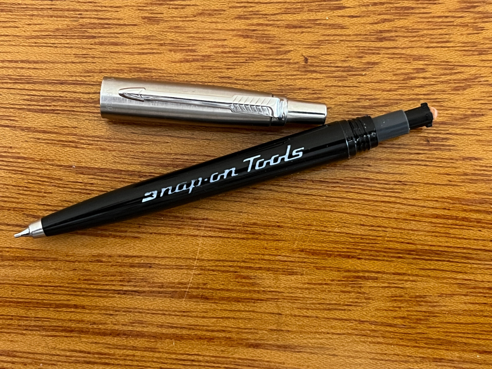 VINTAGE PARKER SNAP-ON TOOLS L1 MECHANICAL PENCIL – BLACK & SILVER