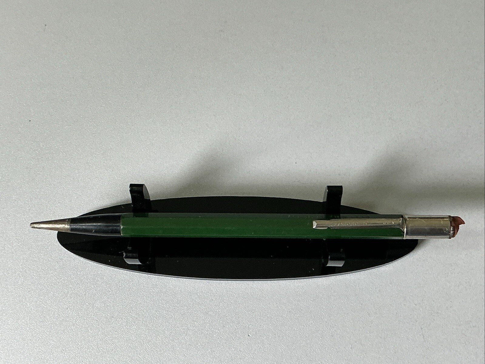 Vintage Autopoint Mechanical Pencil – Forest Green Black And Chrome A317