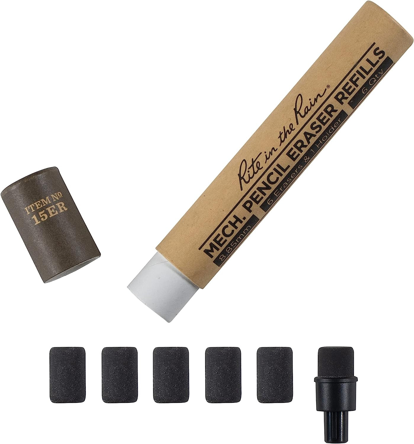 Medium 1.3Mm Mechanical Pencil Lead Refills 24-Pack, Eraser