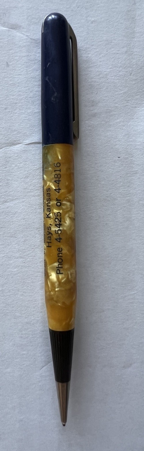Farm Bureau Mutual – Kansas Farm Life Insurance Vintage Mechanical Pencil