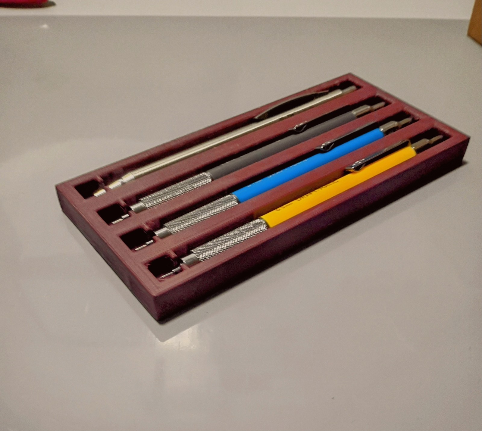 Snap-In Pencil Holders for Fine Mechanical Pencils .3mm-2.0mm