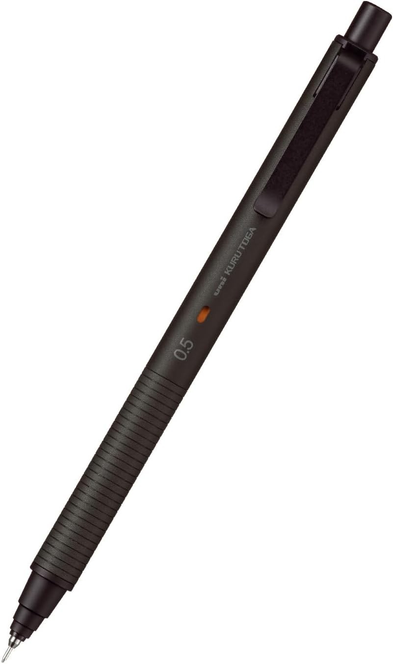 Uni KuruToga Metal 0.5mm Mechanical Pencil M5-KH Gray Blue Black Set of 3 New