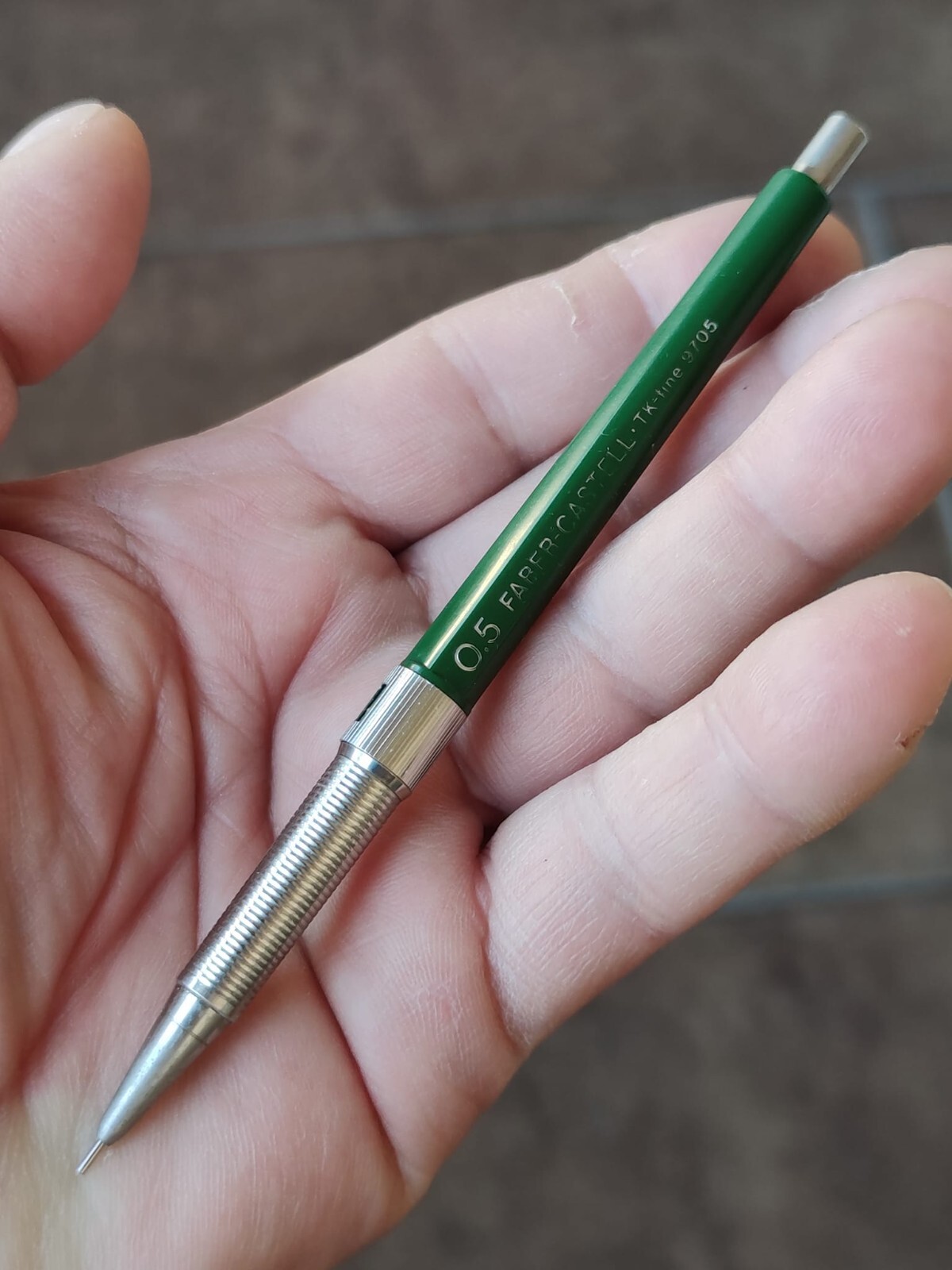 🔴Vintage A.W. FABER-CASTELL TK 9705 HB 0.5mm Drafting Mechanical Pencil 1970s🔴