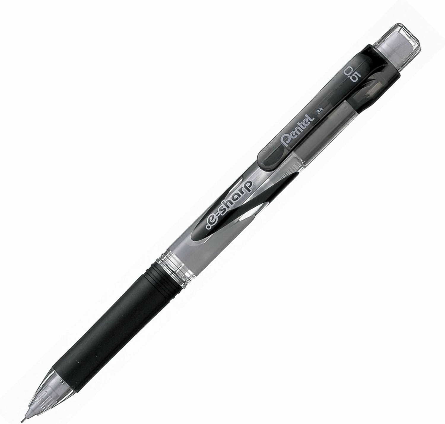 Portaminas E Sharp Negro Puntillas Lapicero Mecanico Caja Doce Piezas Dibujo