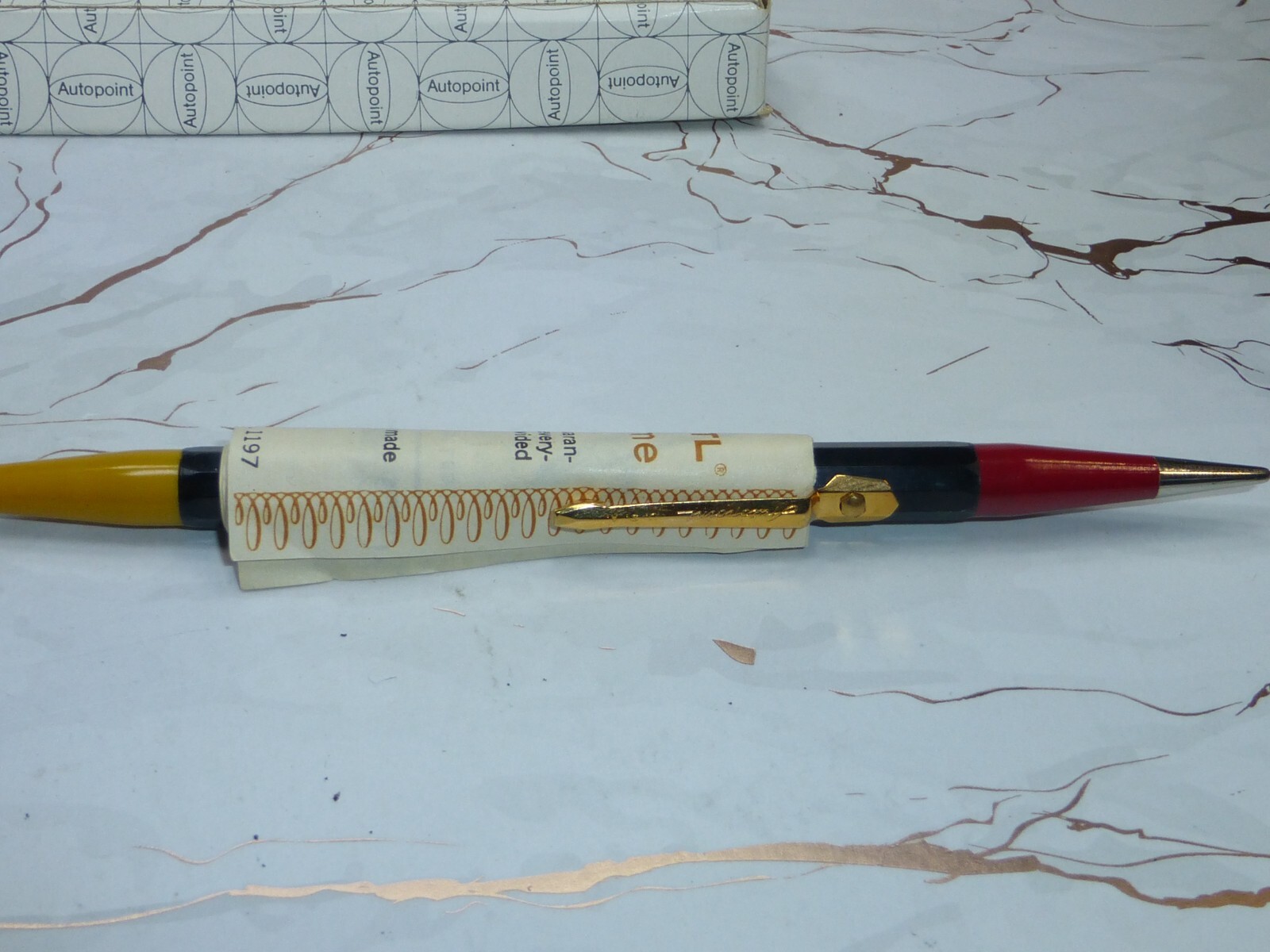 Vintage Circa 1969 Autopoint Sales Giveaway 0.5mm/0.9mm Mechanical Pencil #3108