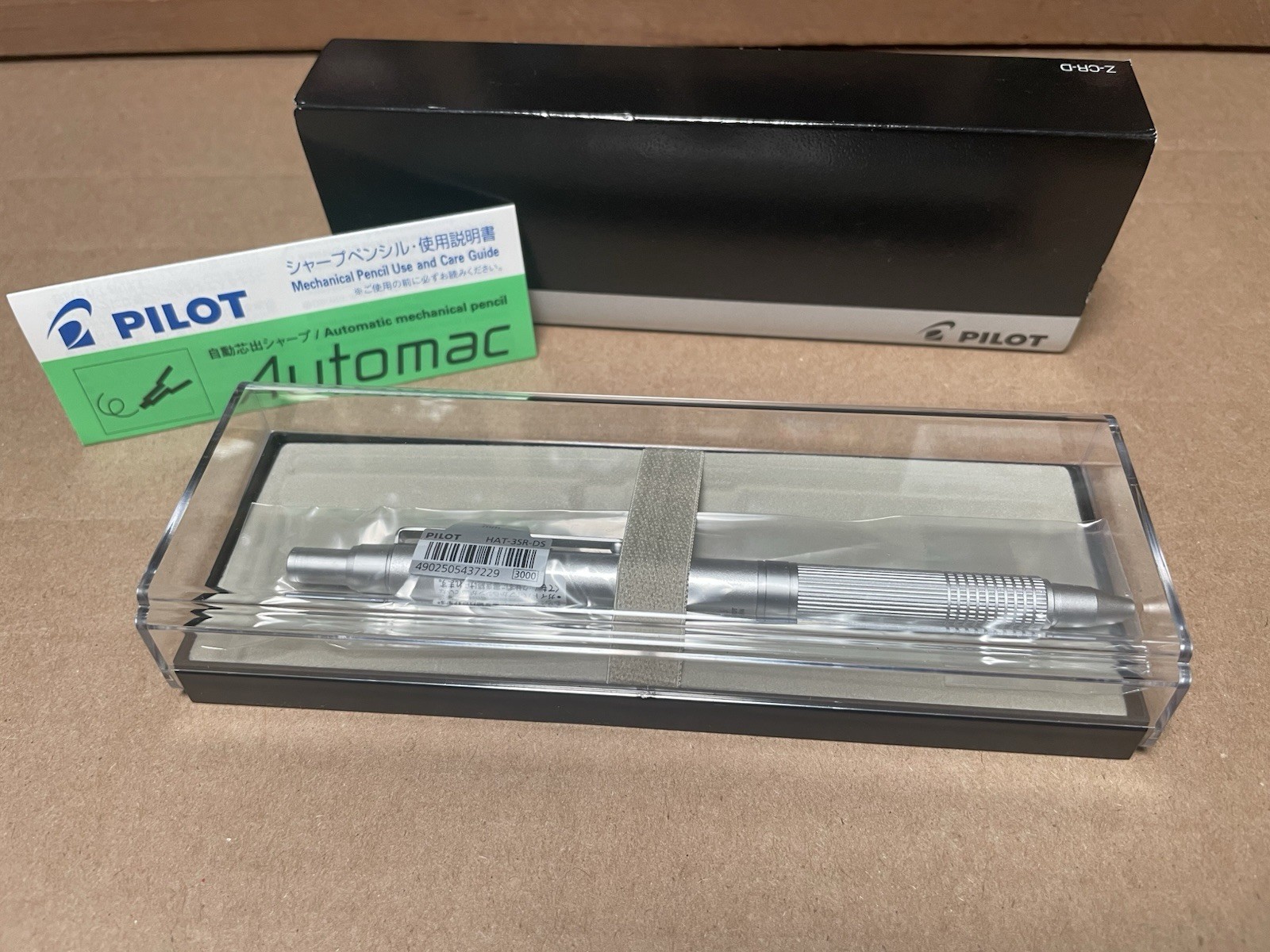 Pilot Automac Retractable Mechanical Pencil Silver Rare Retired