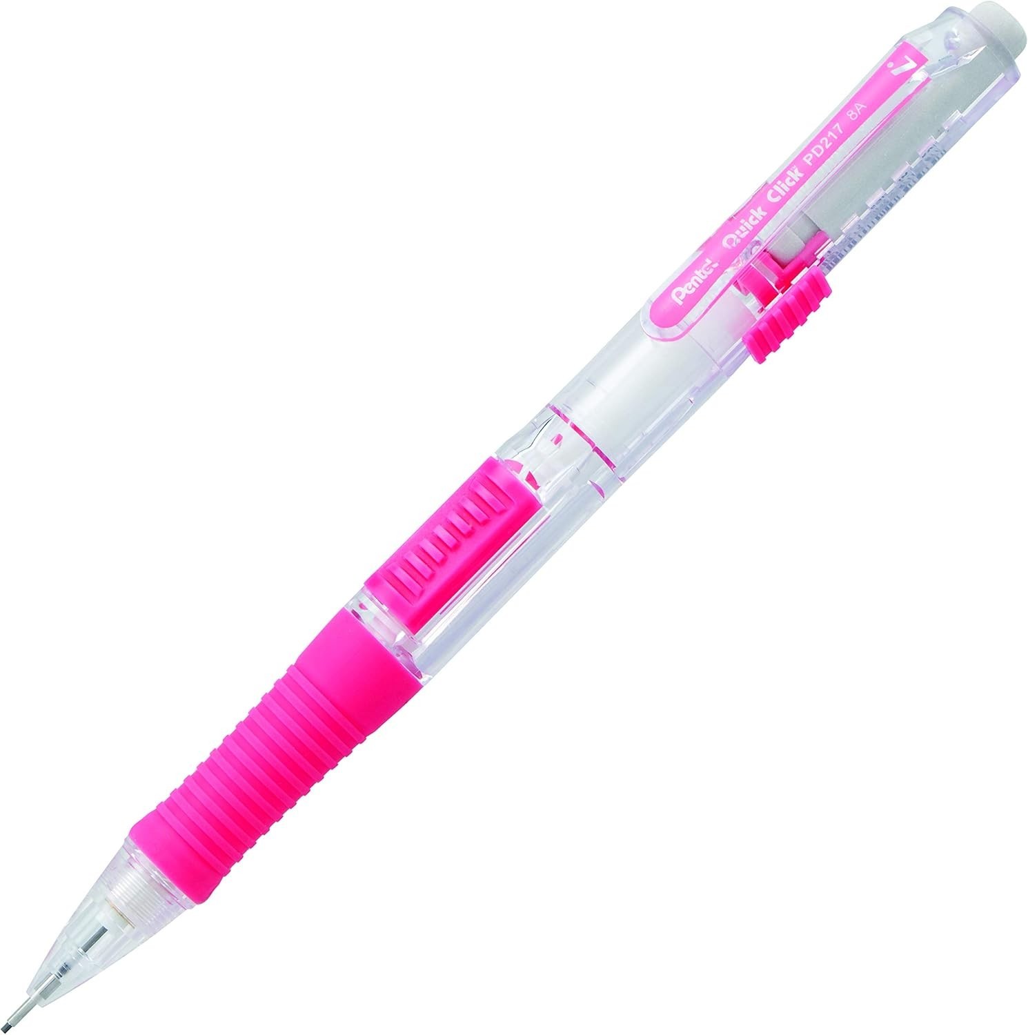 Side-Advance Mechanical Pencil Set, Pink Barrel, Pack of 12