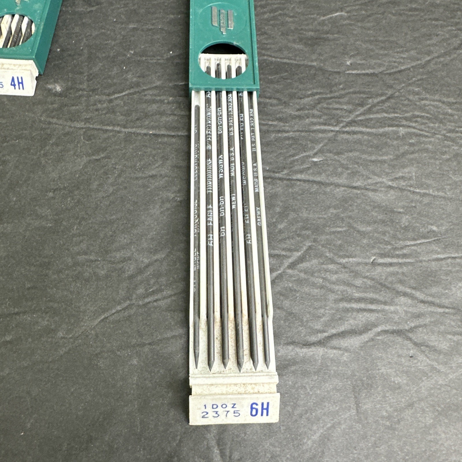 13 Packs Berol Turquoise Eagle 2375 Drawing Leads F 2H 4H 2B HB 3H 6H