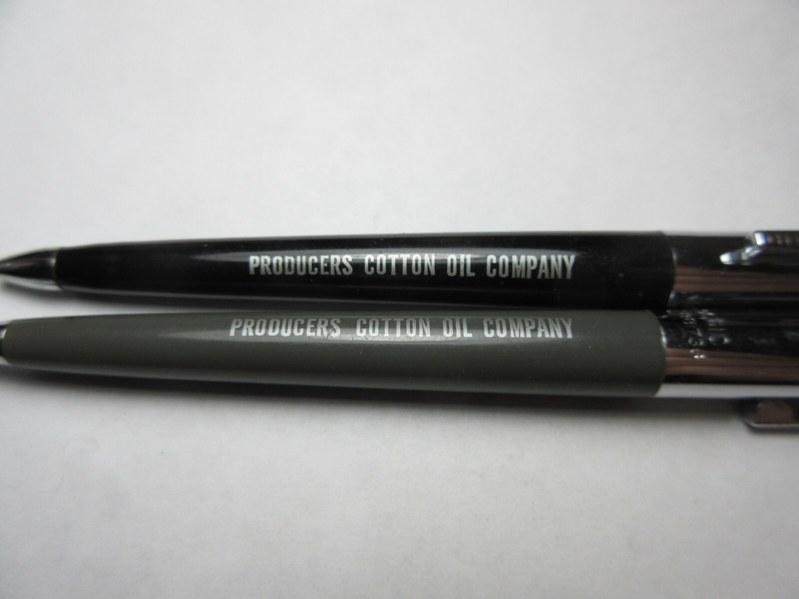 2 Vintage AUTOMATIC Pencils ** PRODCUCERS COTTON OIL COMPANY