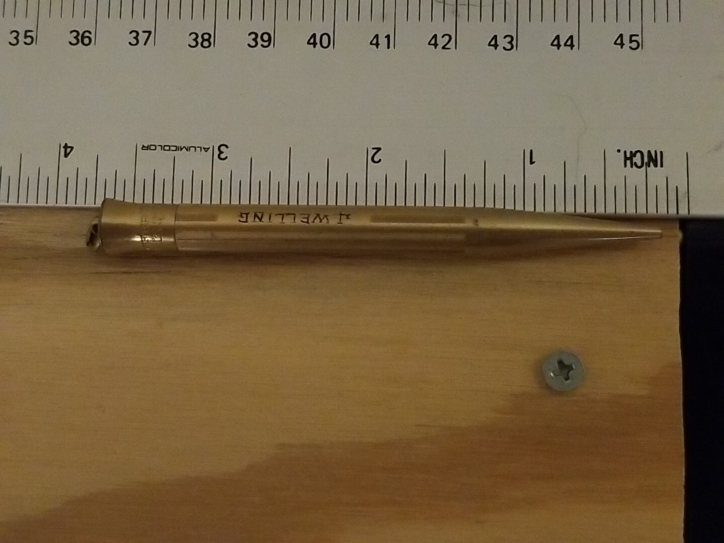 Shaeffer Mechanical Pencil Gold Filled 3.5″