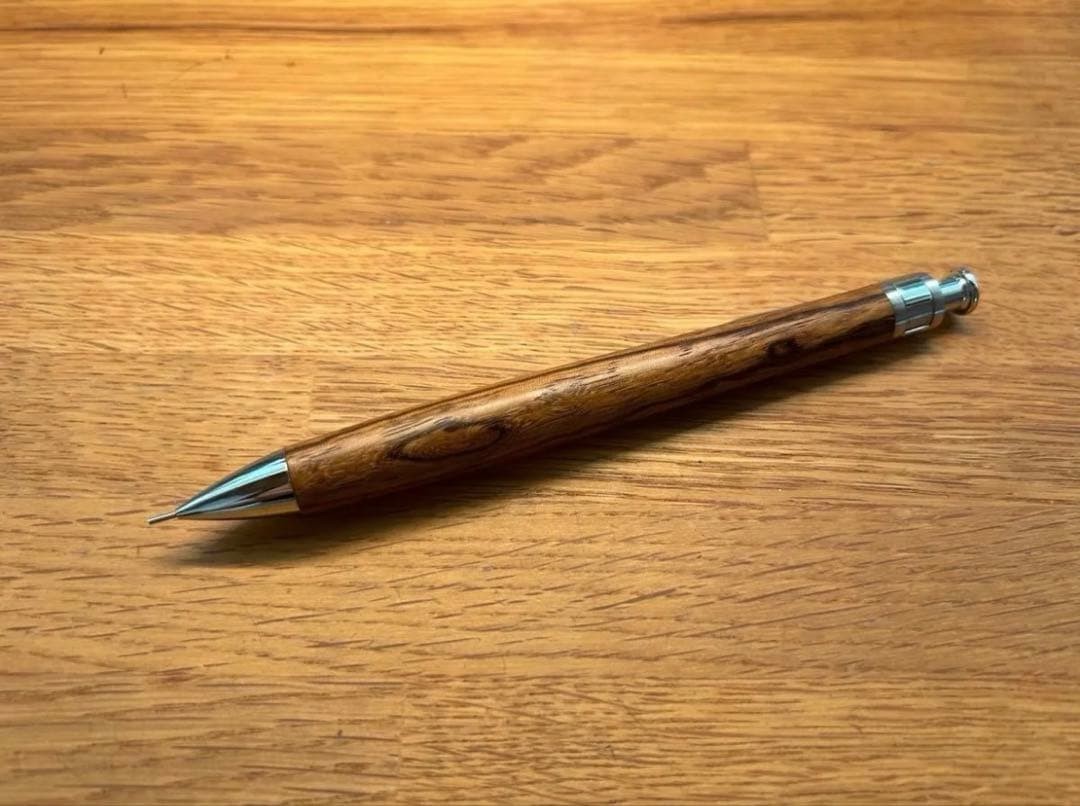Kobo Kusashi Zebra Wood Mechanical Pencil 0.5mm