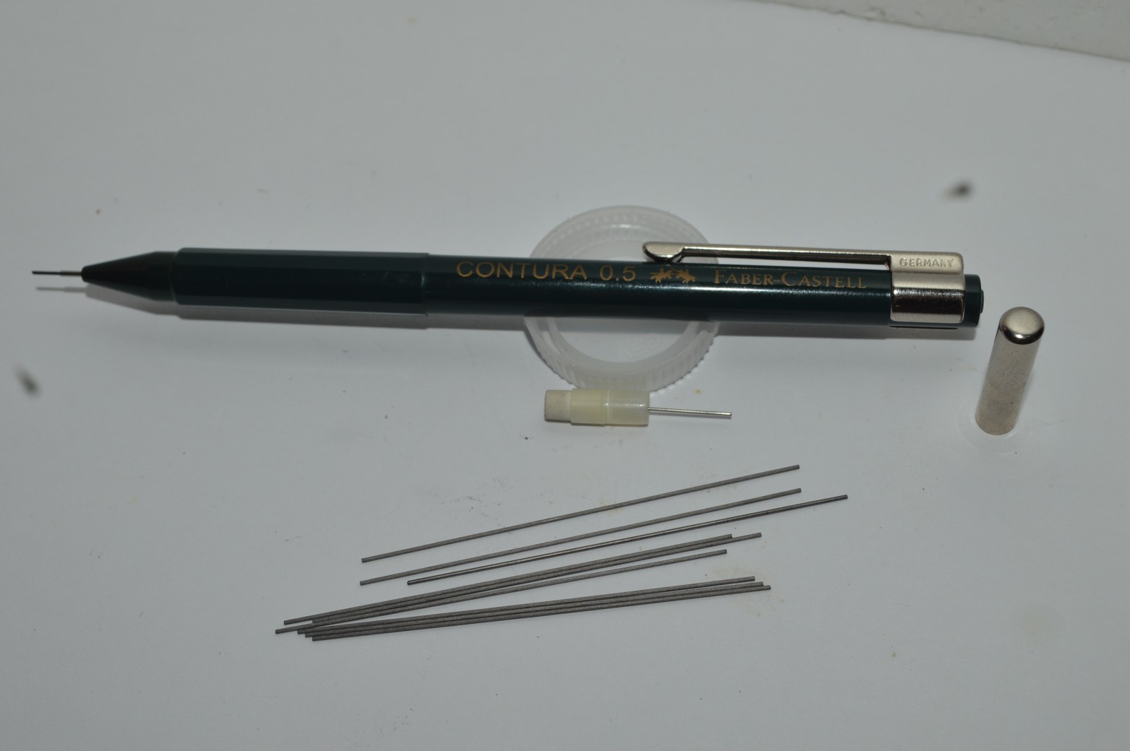 FABER-CASTELL CONTURA 540 Automatic Pencil 0.5mm Green Germany 1980’s Tested