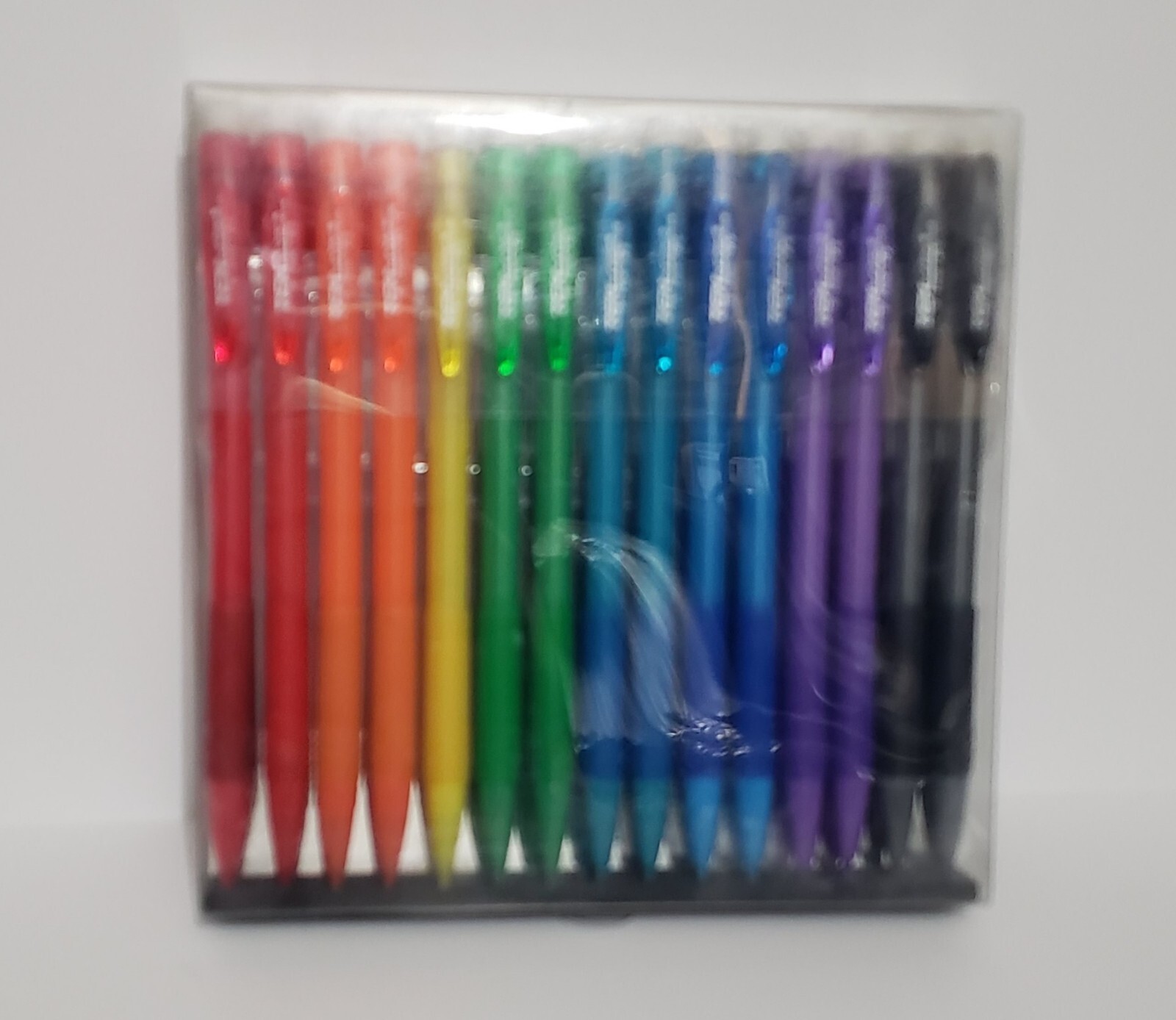 30 Tek Writer Plus Mechanical Pencils w/Eraser Various Colors 0.7mm #2