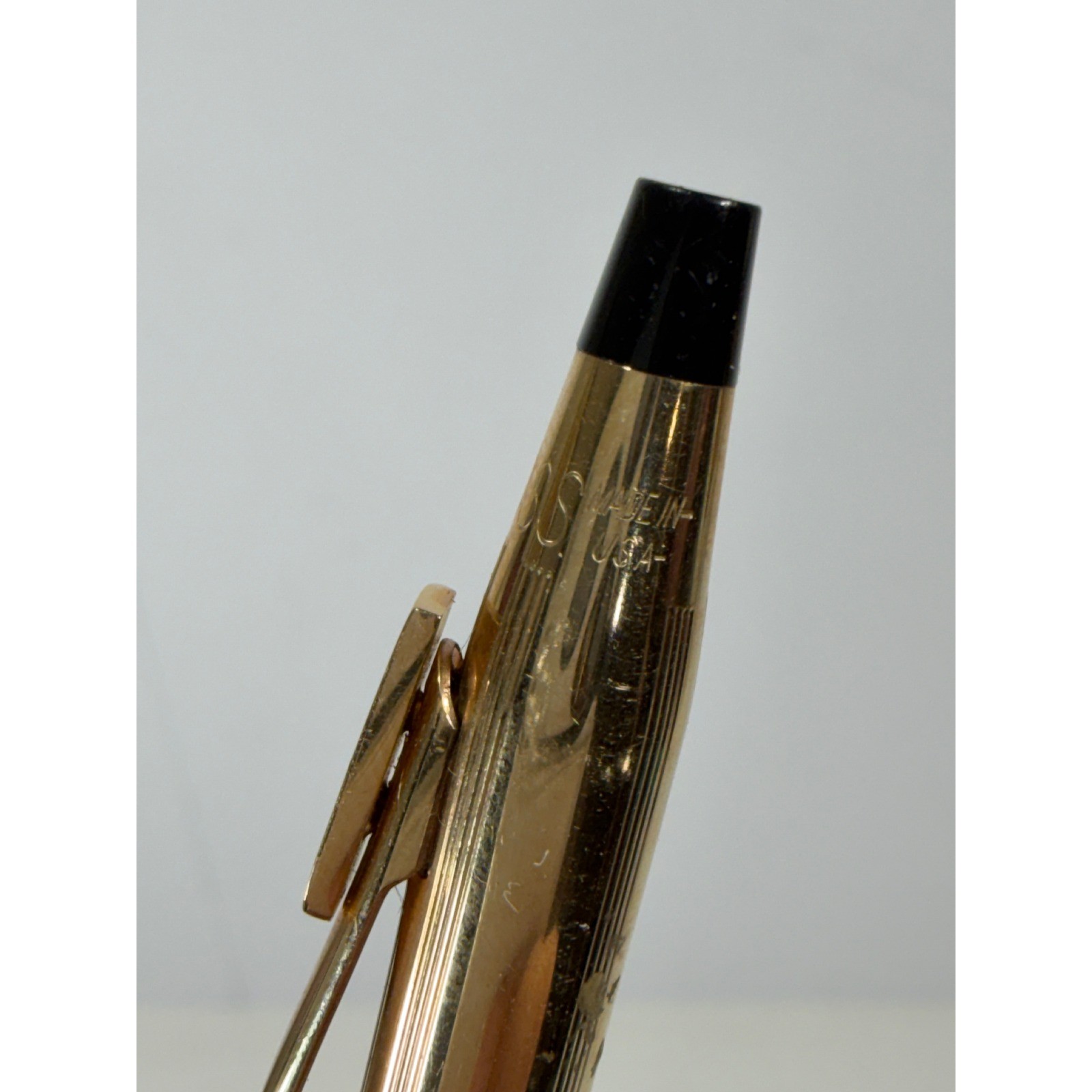 Vintage Cross 1/20 10KT Gold Filled Mechanical Pencil Pinstripe Made in USA Gold