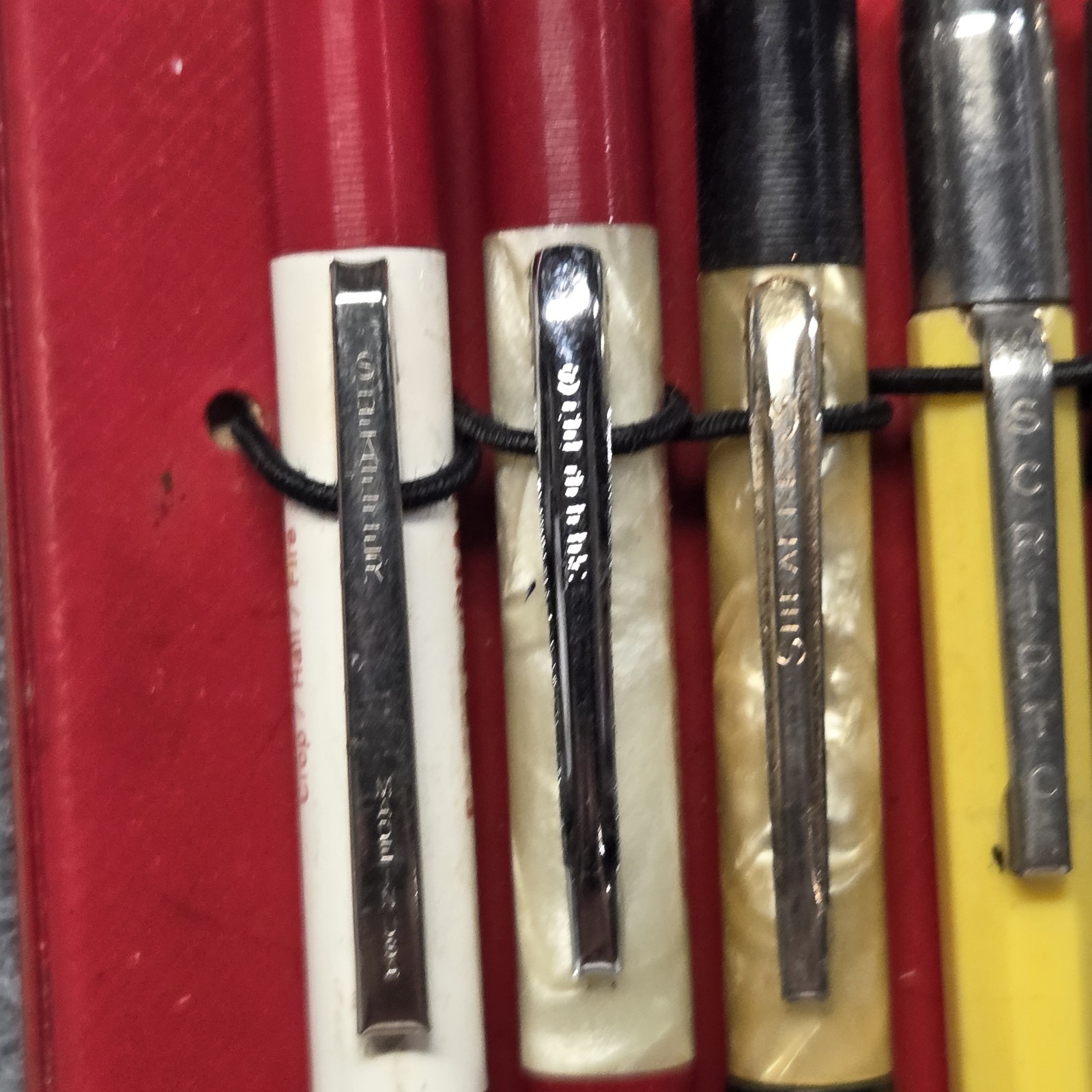 Vintage Mechanical Pencil Pen Lot of 11 Scripto Wearever Unipeco Advertising USA