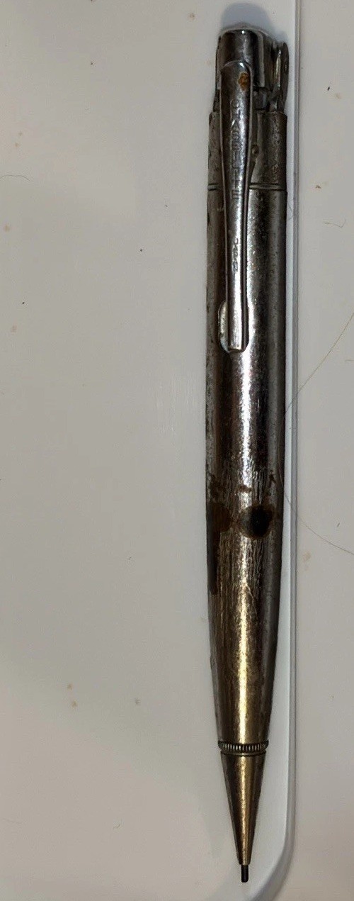 Vintage Chase Lite U.S.A. Lighter/Working Mechanical Pencil Combination