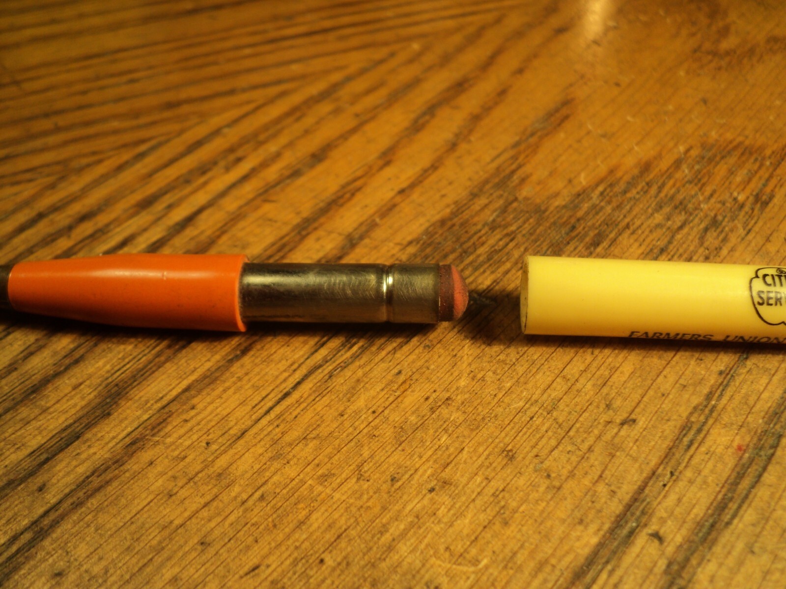 Vintage Ritepoint Mechanical Pencil Cities Service Oklahoma 5-9/16″ Oil Cap