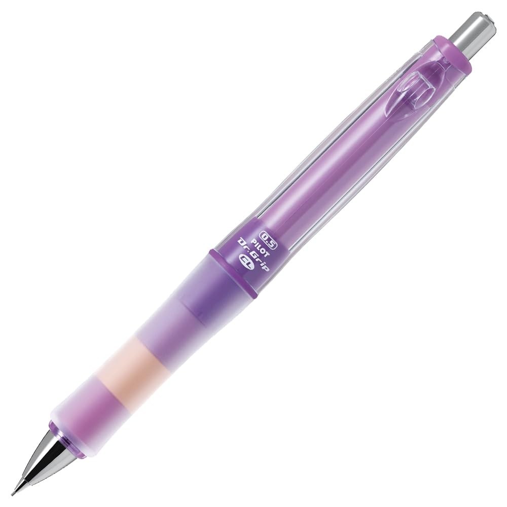 Pilot Dr. Grip CL Lavender Mechanical Pencil 0.5mm Lead Candy Color Design