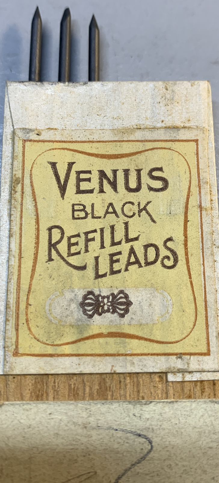 Vintage Venus Black Refill Leads #842 American Pencil Company 6H