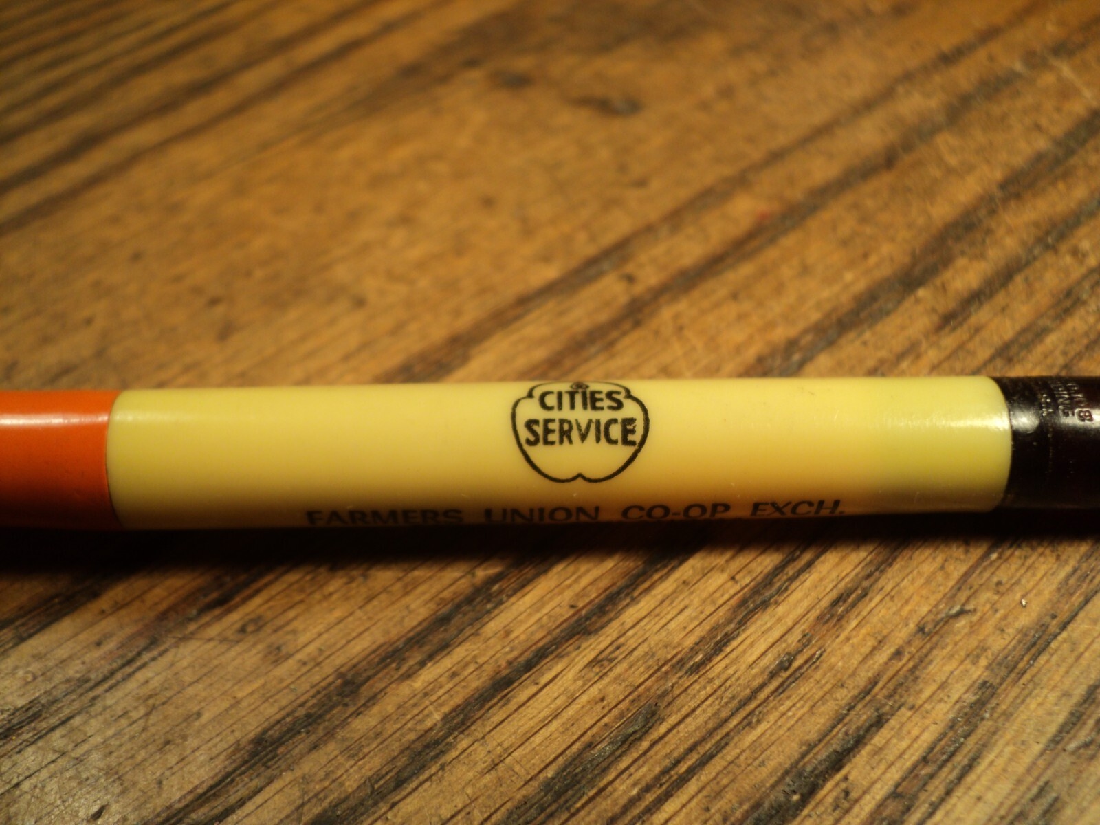 Vintage Ritepoint Mechanical Pencil Cities Service Oklahoma 5-9/16″ Oil Cap