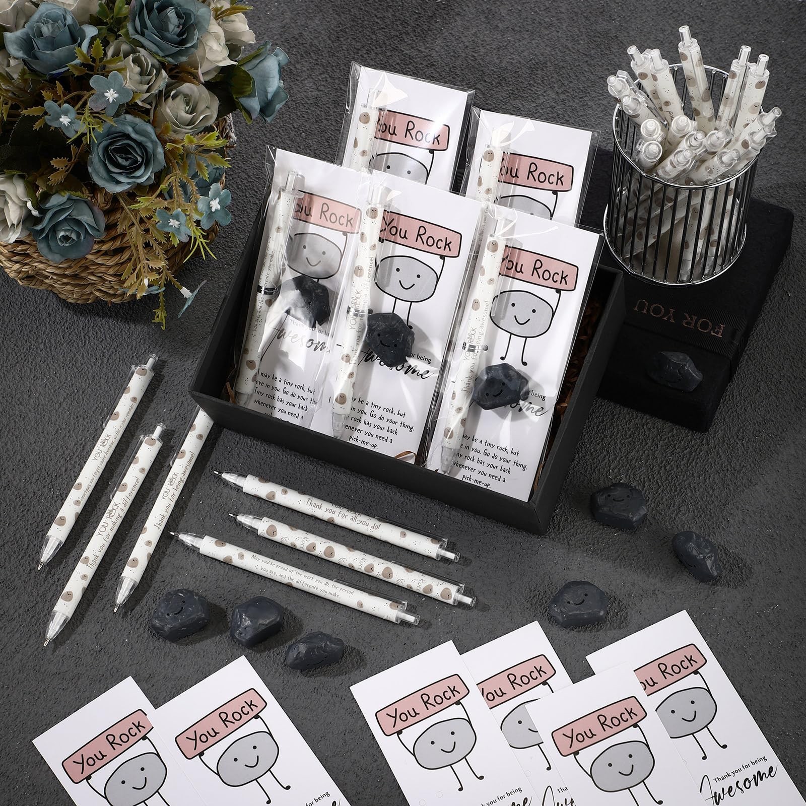 Sinload 36 Sets Inspirational You Rock Graduation Gifts Bulk Mechanical Pencil