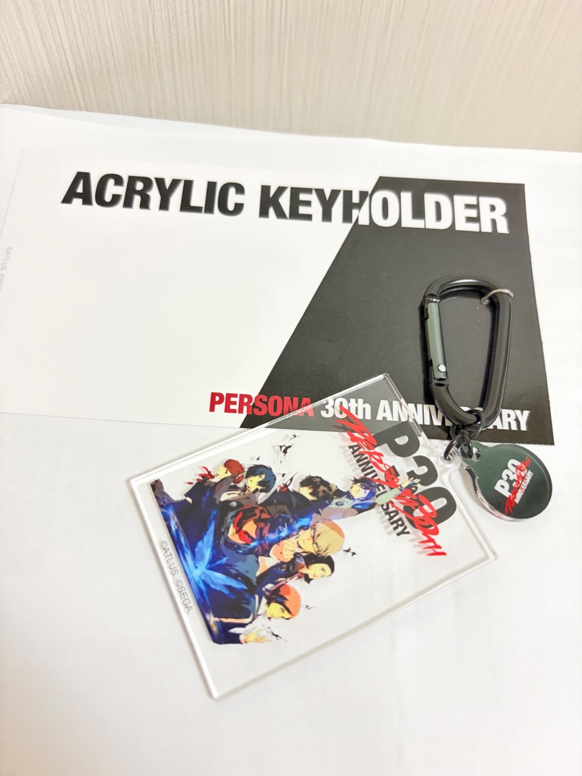 Studio Ghibli Whisper of the Heart Pen & Persona 30th Anniv Acrylic Keychain
