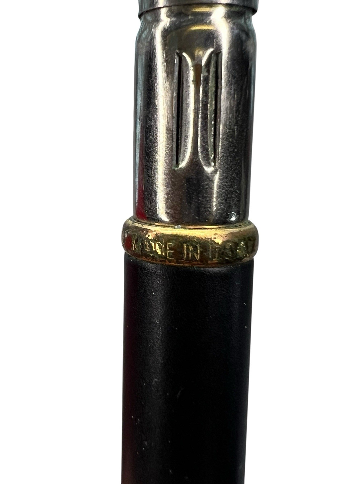 Parker Mechanical Pencil USA Gold Black & Roller Ball Refill 4EBX Cartridge UK