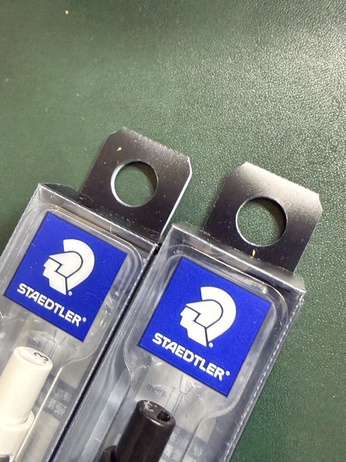 Staedtler Mechanical Pencil 925 15 Metal 0.3mm White & Black Set Of 2 Metal Grip