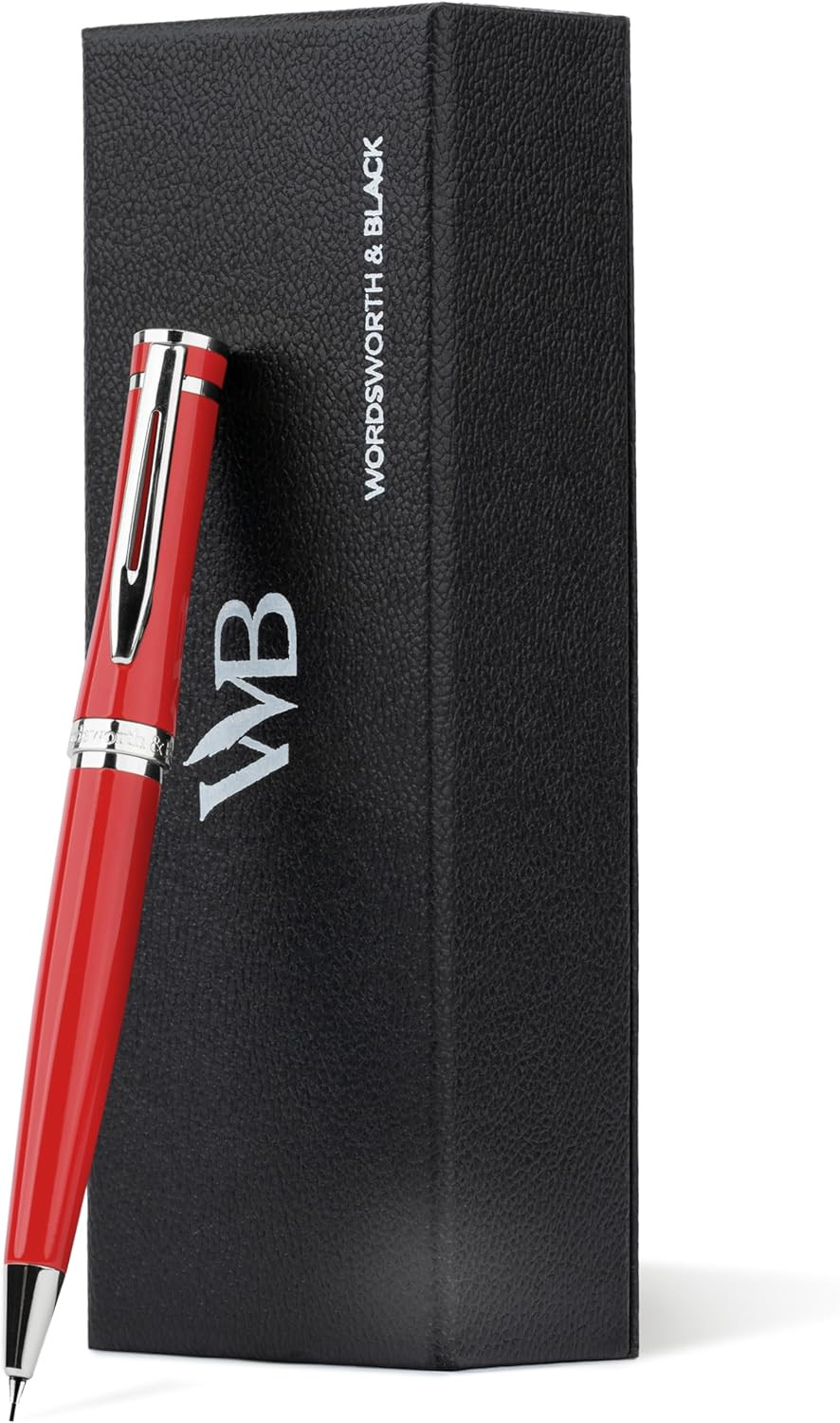 Wordsworth and Black Mechanical Pencil Graphite Lead- Stunning Luxury Metal Penc