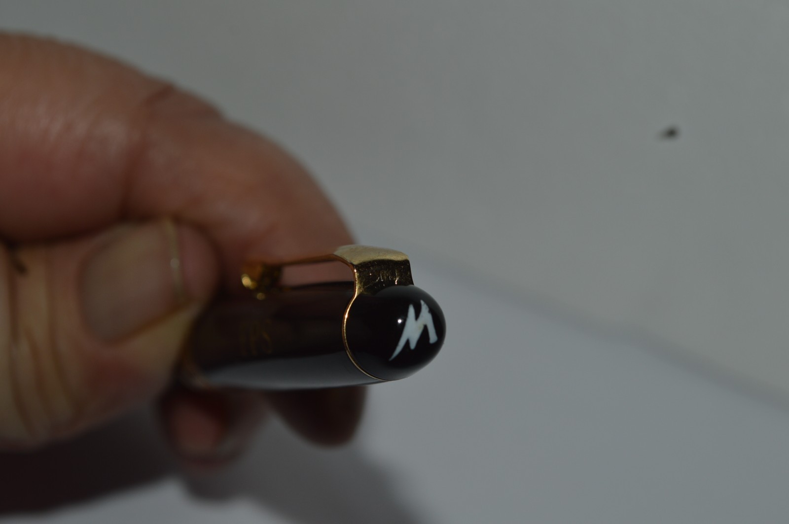 MONTEFIORE Mechanical Pencil Black Lacquer Finish FPS Engraved Excellent Condit
