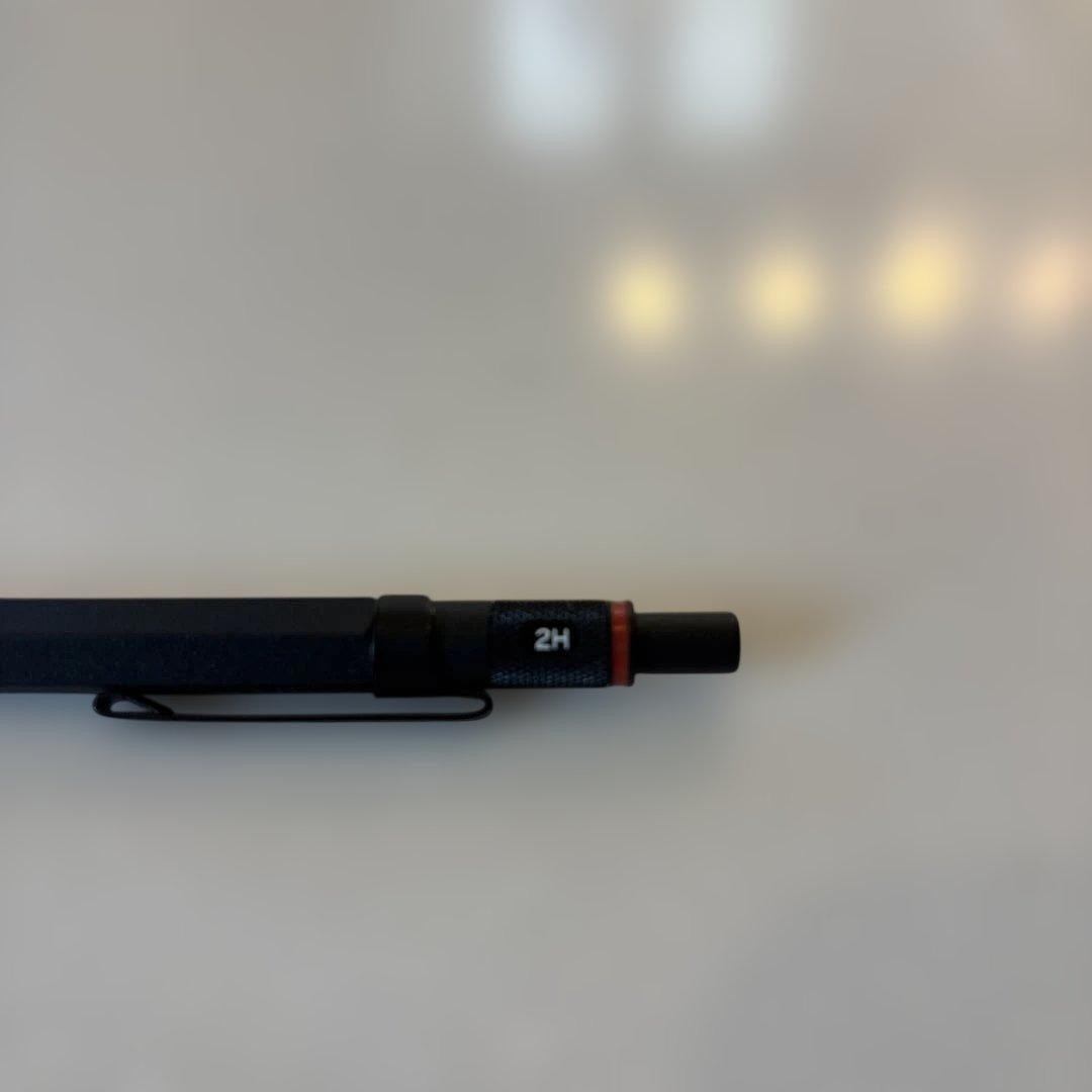 rOtring / 600 0.35mm Mechanical Pencil Black Near Mint Rare Discontinued JP Rare