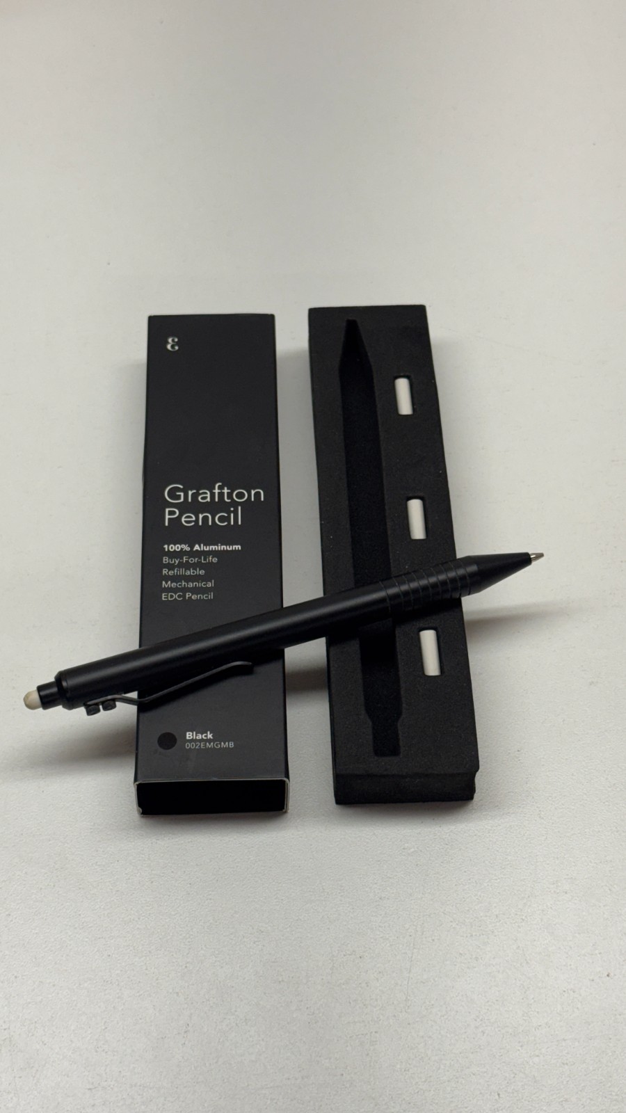 Everyman Grafton Mechanical Pencil, Super Matte, Black Used VGC