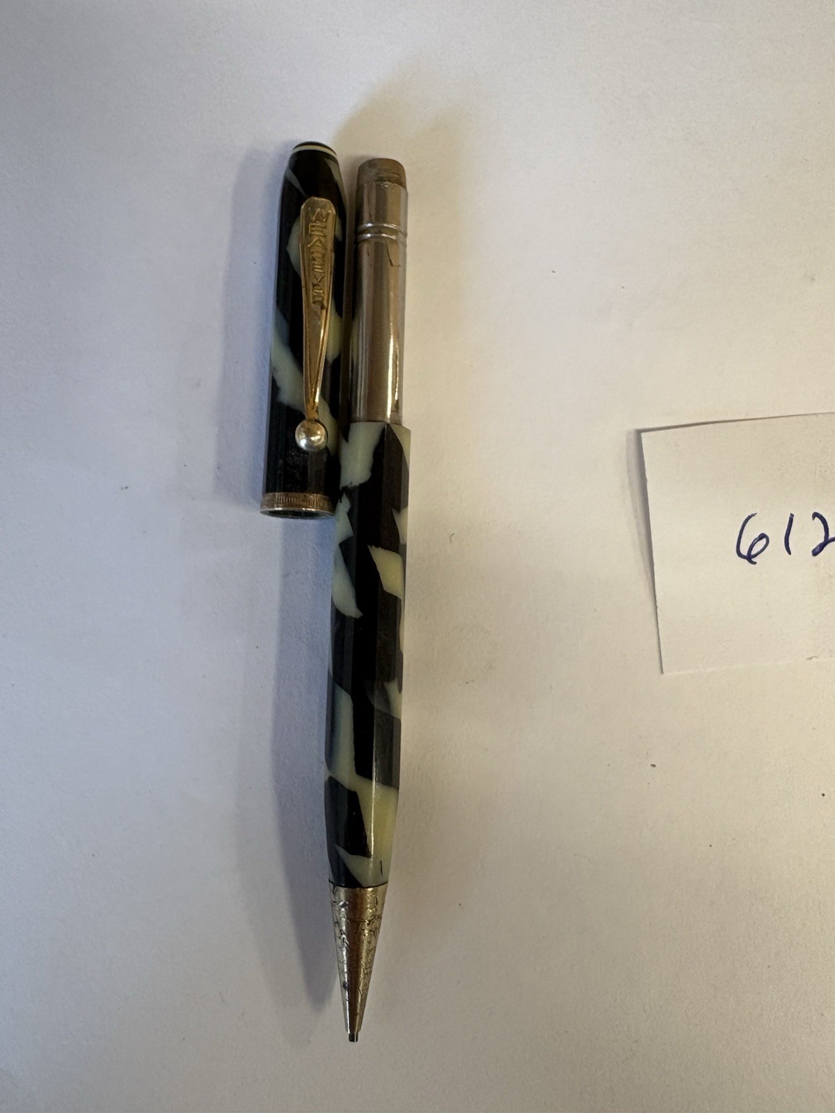 Wearever 1940 Mechanical Pencil Tortoise Shell Patterned