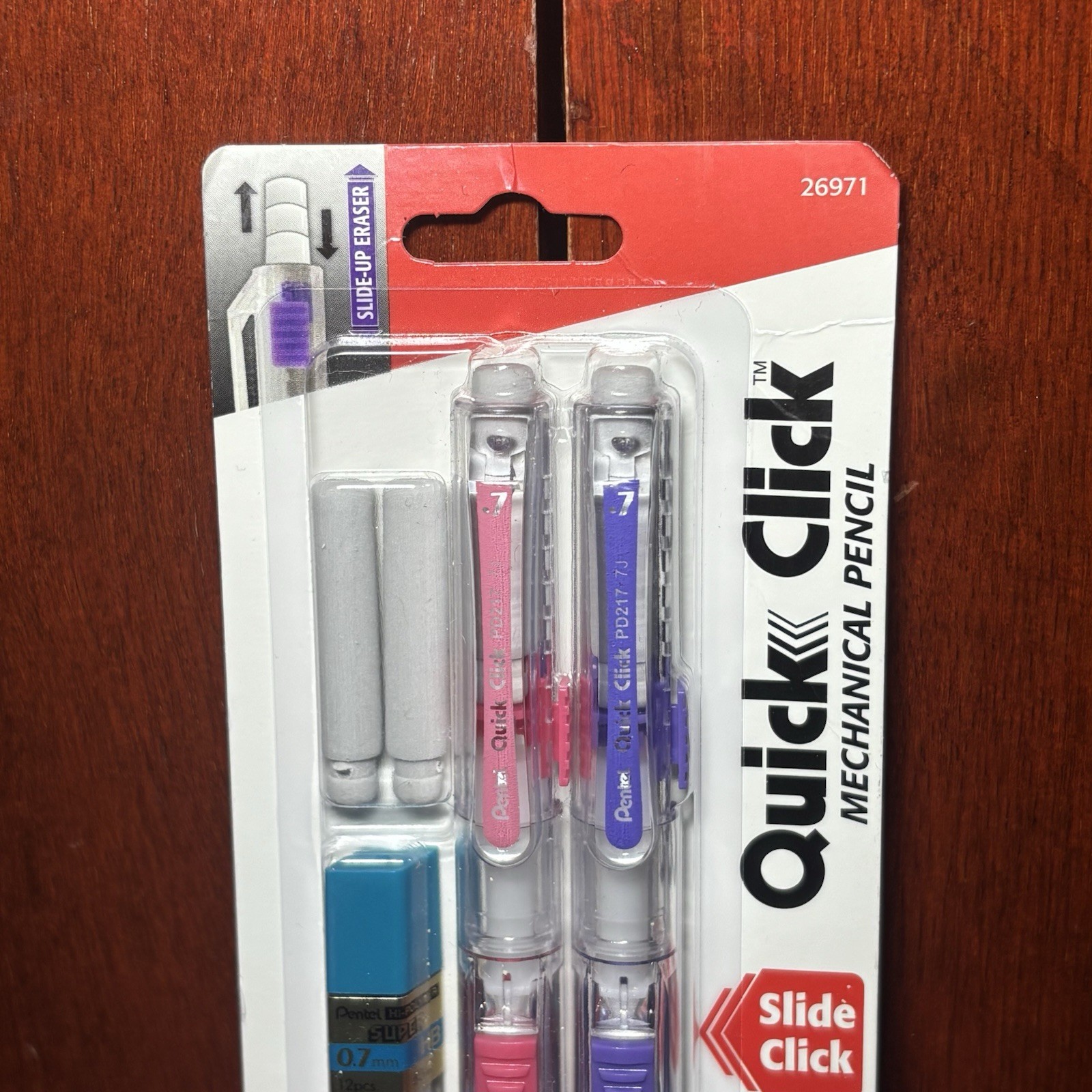 Pentel Quick Click 5 Piece Mechanical Pencil Set Assorted Colors 2 Pack