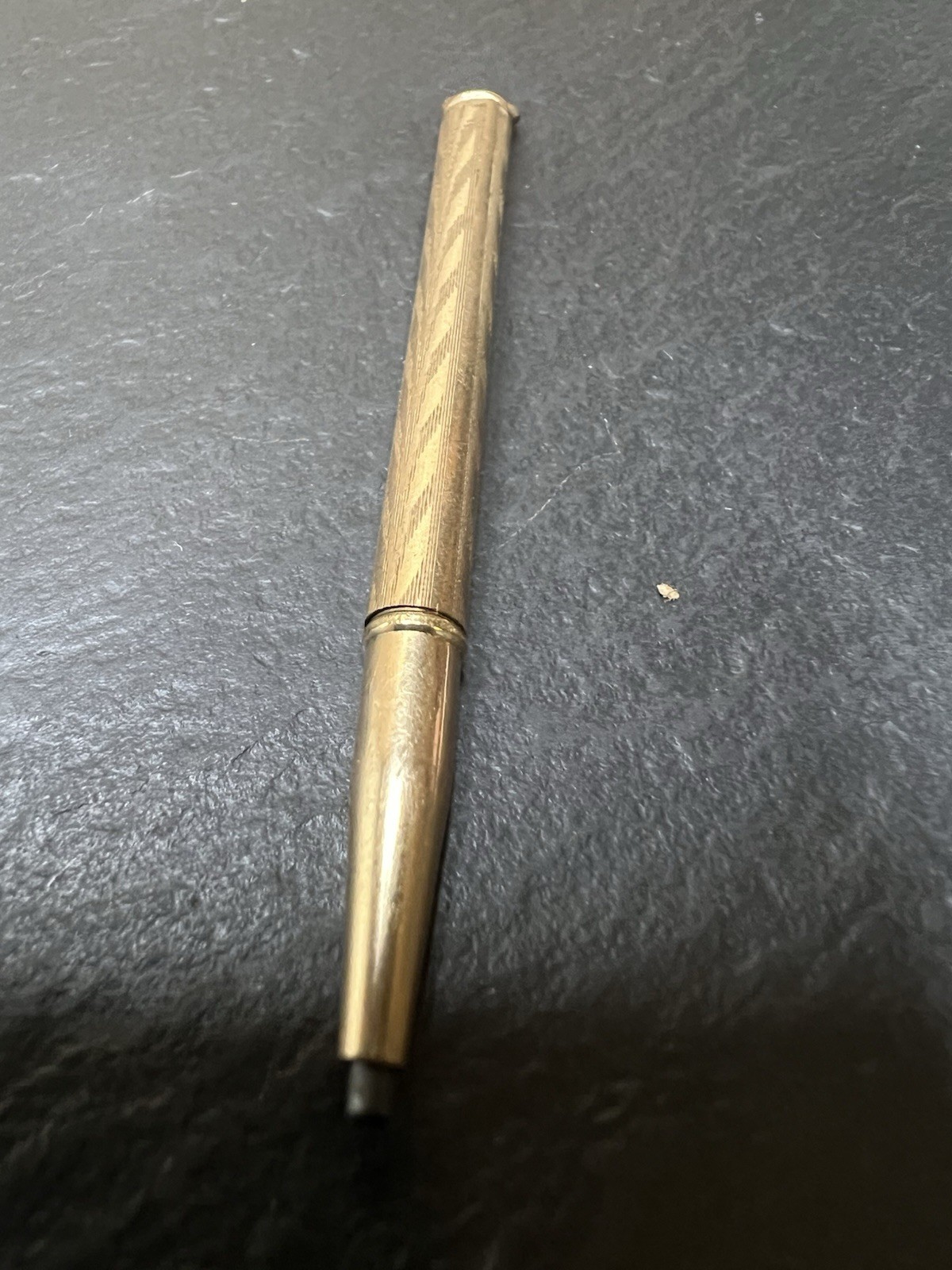 VINTAGE GOLD FILLED MECHANICAL PENCIL FOB PENDANT 2 3/4 INCHES LONG LARGE LEAD