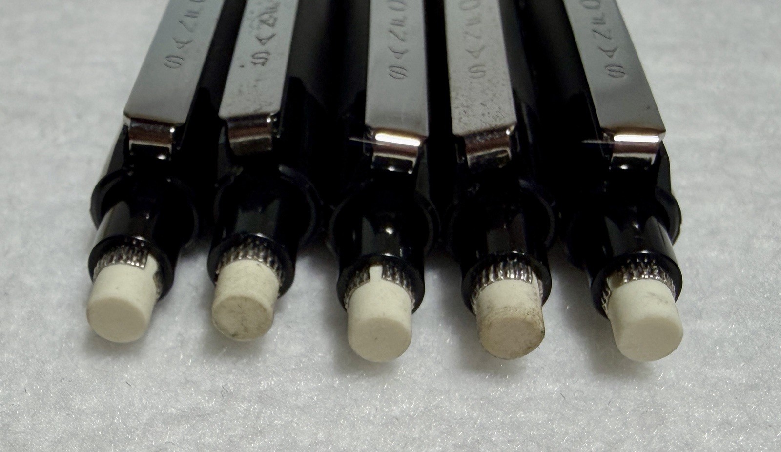 VTG 5 Sanford Digit Mechanical Pencil 0.7mm Japan Black Silver