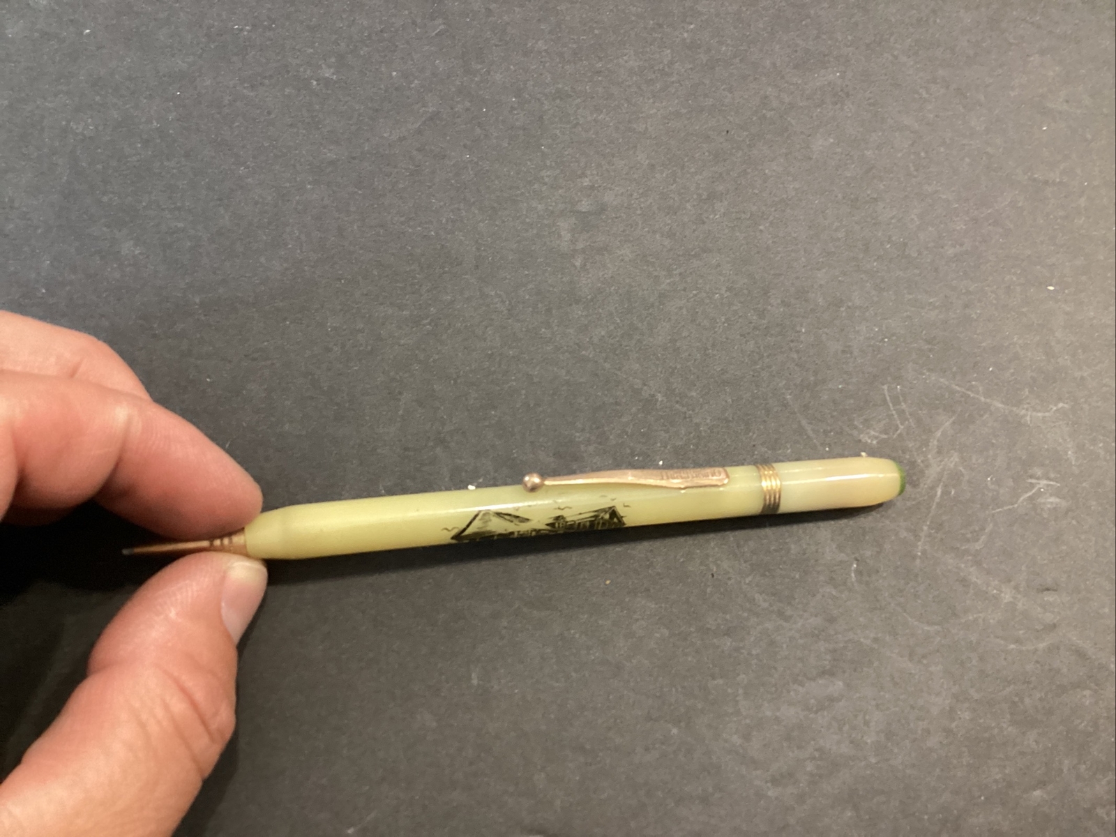 Vintage Celluloid Mechanical Pencil Harleysville Mutual Casualty Co Insurance
