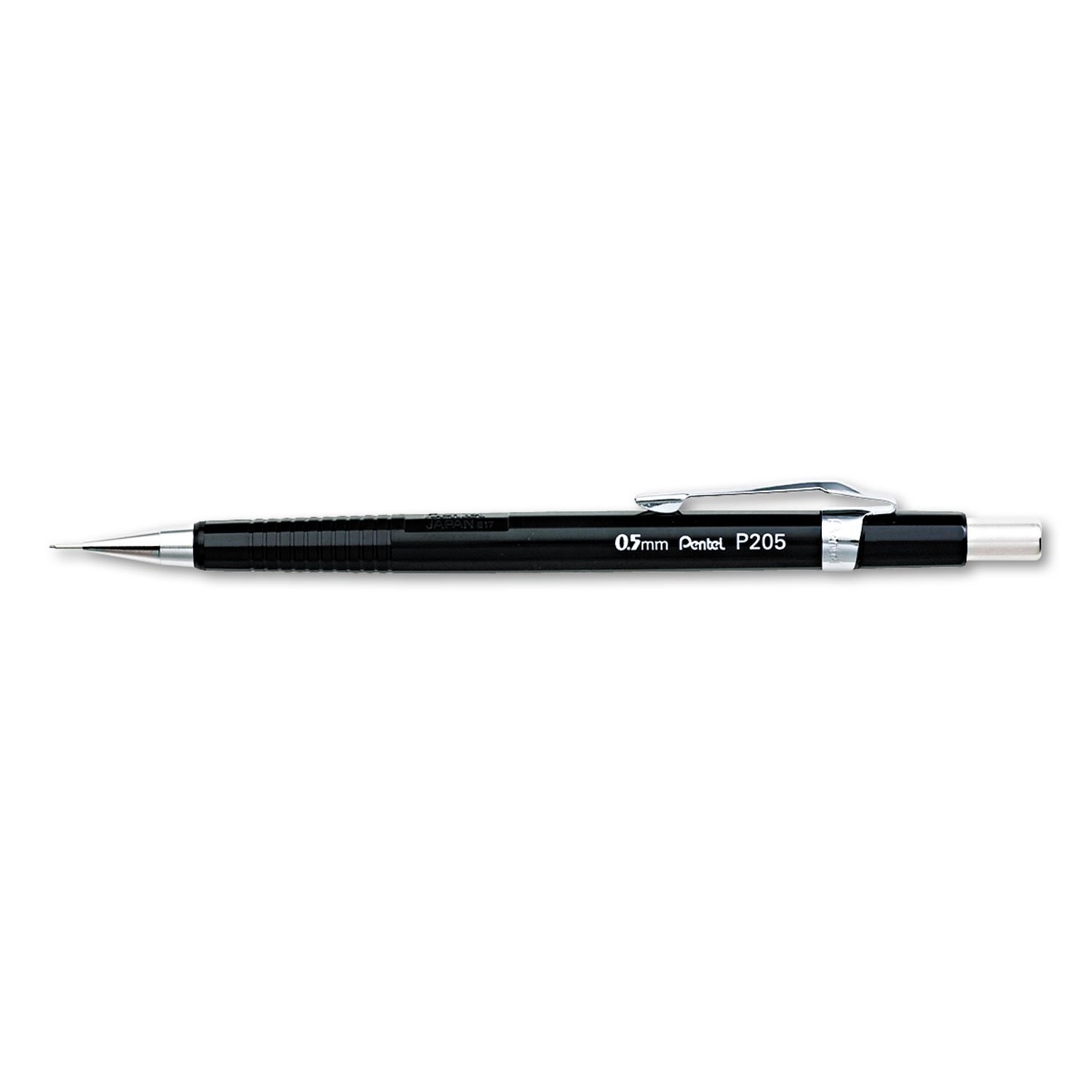Pentel Sharp Mechanical Pencil, 0.5mm, Black 1 Count (Pack of 1),