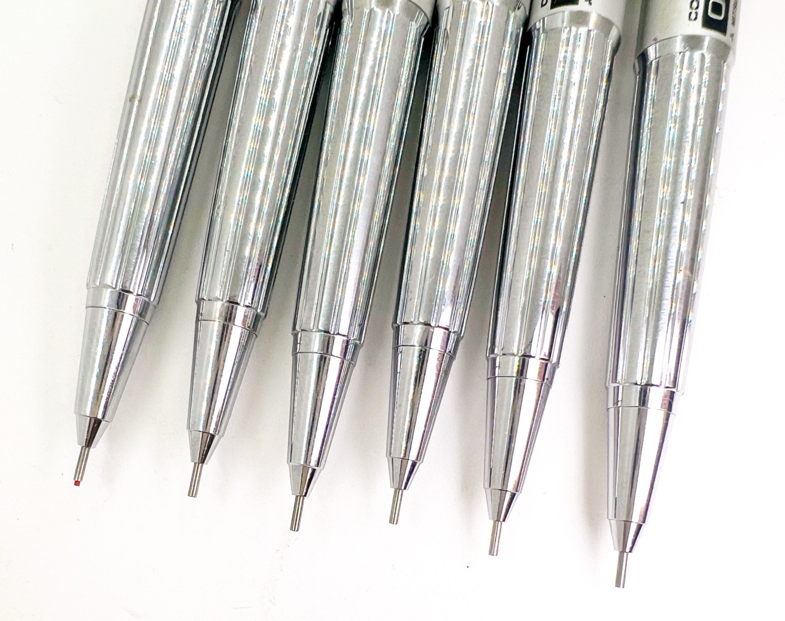 MITSUBISHI Color mechanical pencil 6pcs set Red Yellow Orange Green Blue Brown