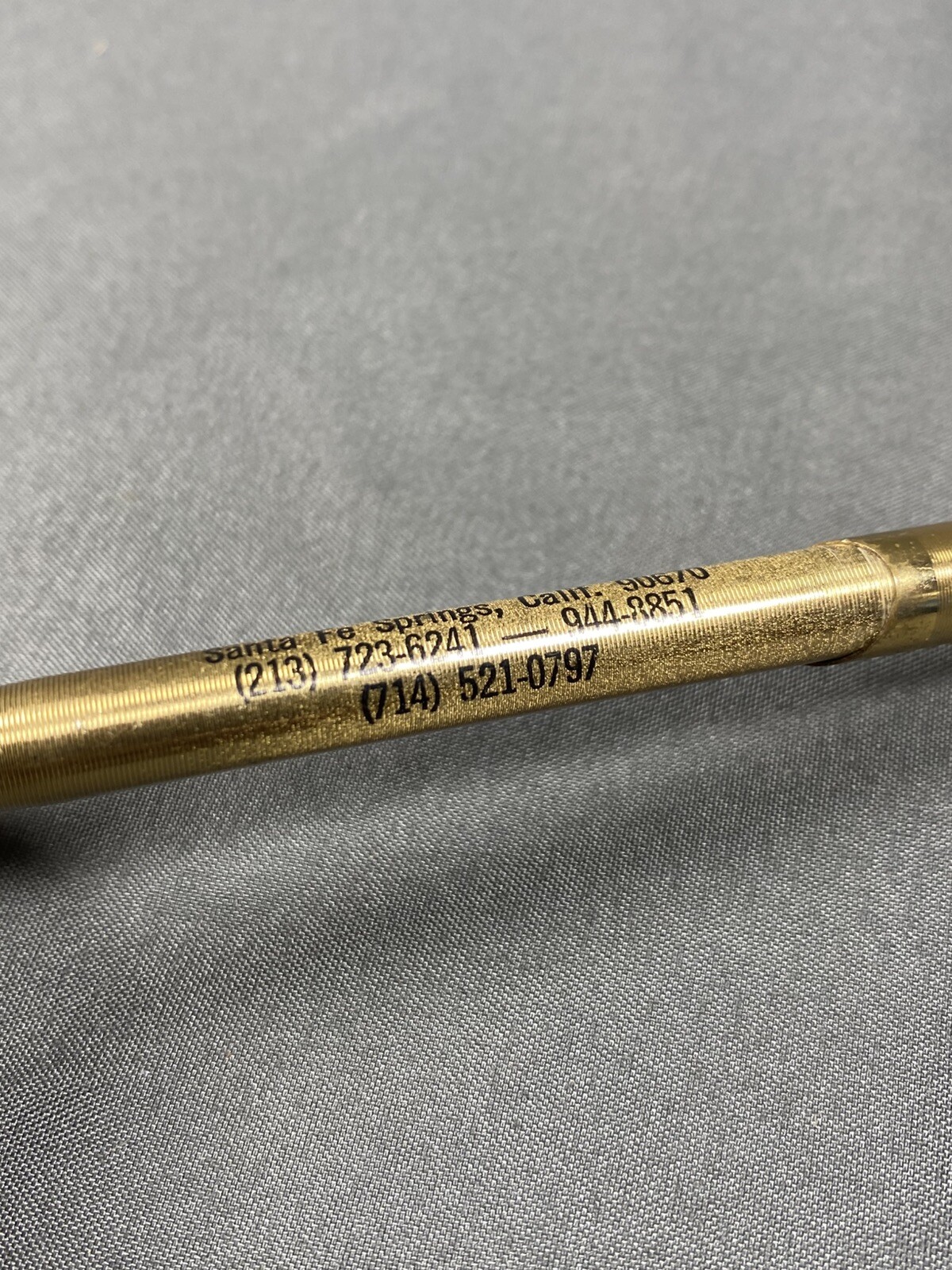 Ritepoint Advert. Pencil – Pacific Pipeline Construction Co Santa Fe Springs CA