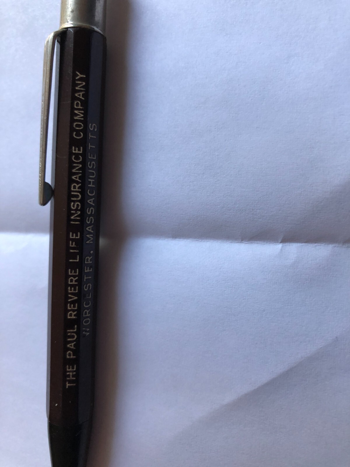Vintage Autopoint Mechanical Pencil Paul Revere Life Insurance Co