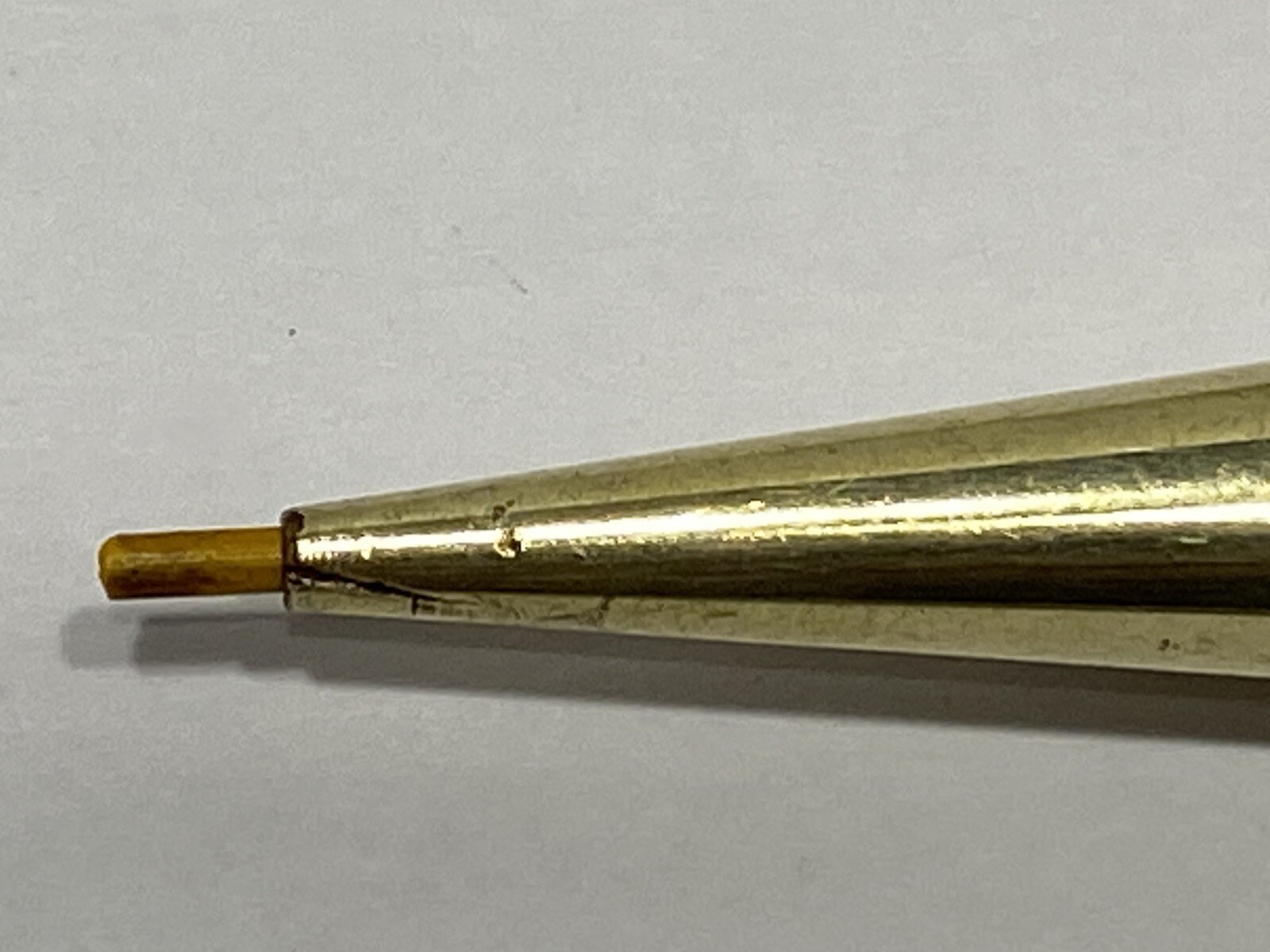 SHEAFFER’S GOLD FILLED ART DECO FLAT TOP TWIST MECHANICAL PENCIL