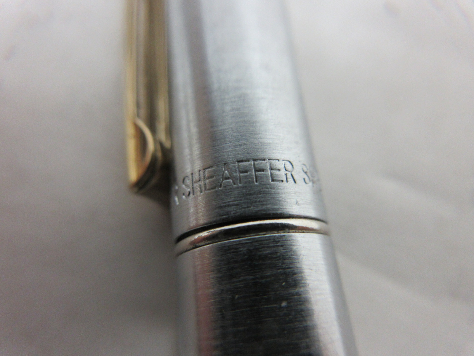 Scheaffer Silver & Gold Colored Mechanical Pencil Collectible Writing Instrument