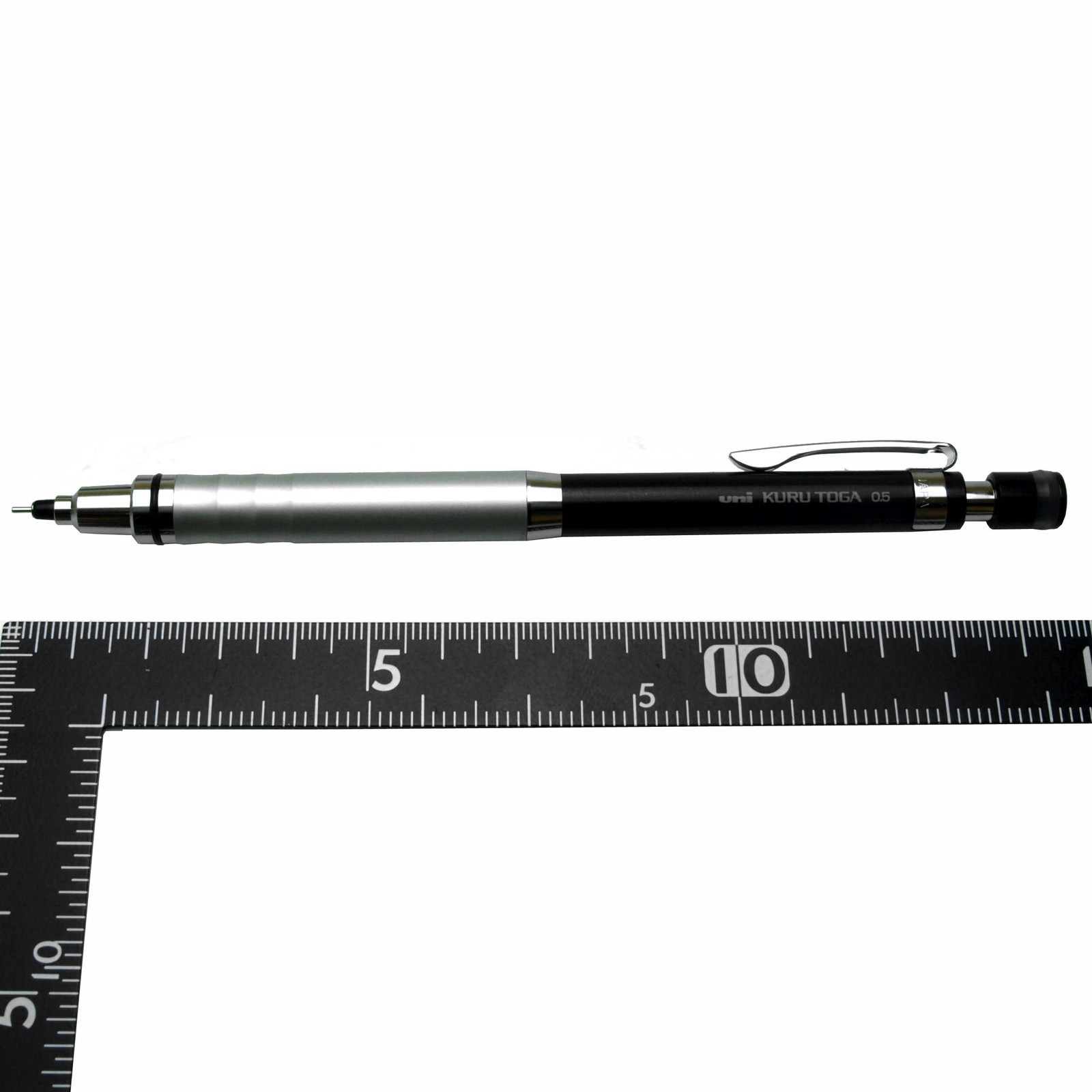 Uni Kuru Toga High Grade Auto Lead Rotation 0.5mm Mechanical Pencil Blue Body