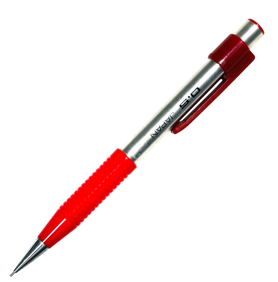 Pilot 2020 Young HF-100S 0.5mm Red Grip Shaker Mechanical Pencil Vintage Japan