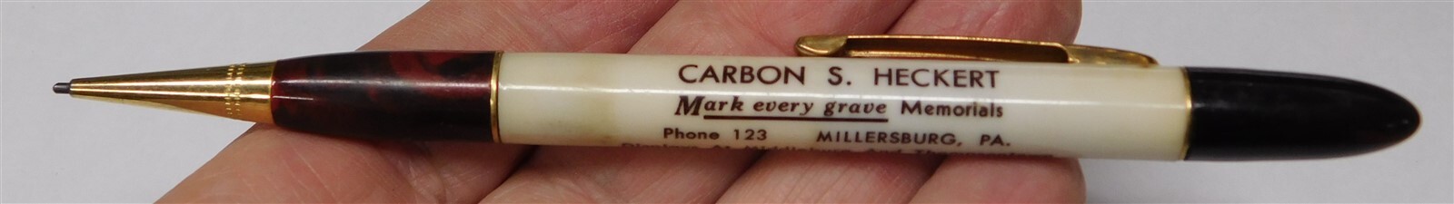 1920’s Vintage Redipont Mechanical Pencil Mark Every Grave Memorials Phone 123