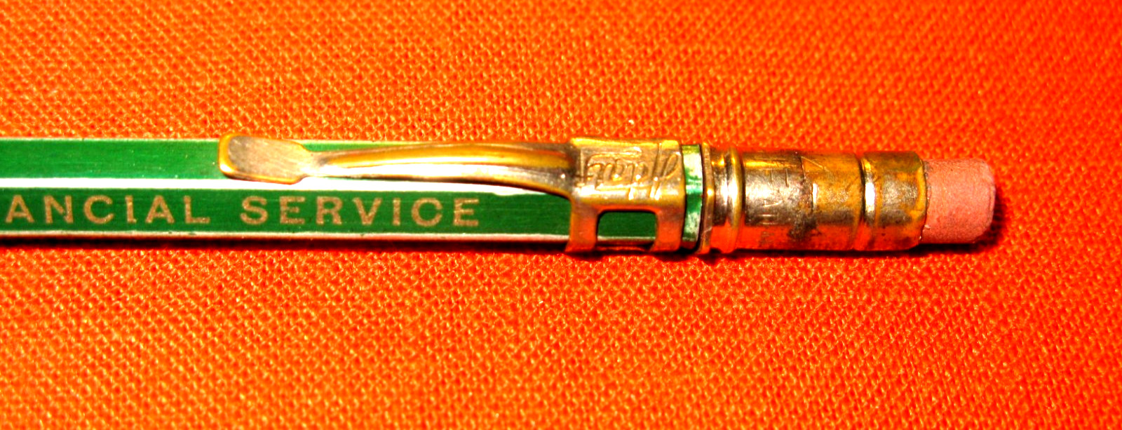 USED GREEN SCRPTO 4-47 MECHANICAL PENCIL WITH EXTRA 1.18 MM LEAD
