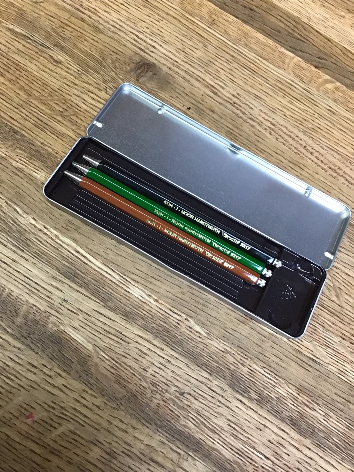 Koh-I-Noor 2mm Mechanical Pencils (Set of 3) Colluded Leads (Opened But Unused)