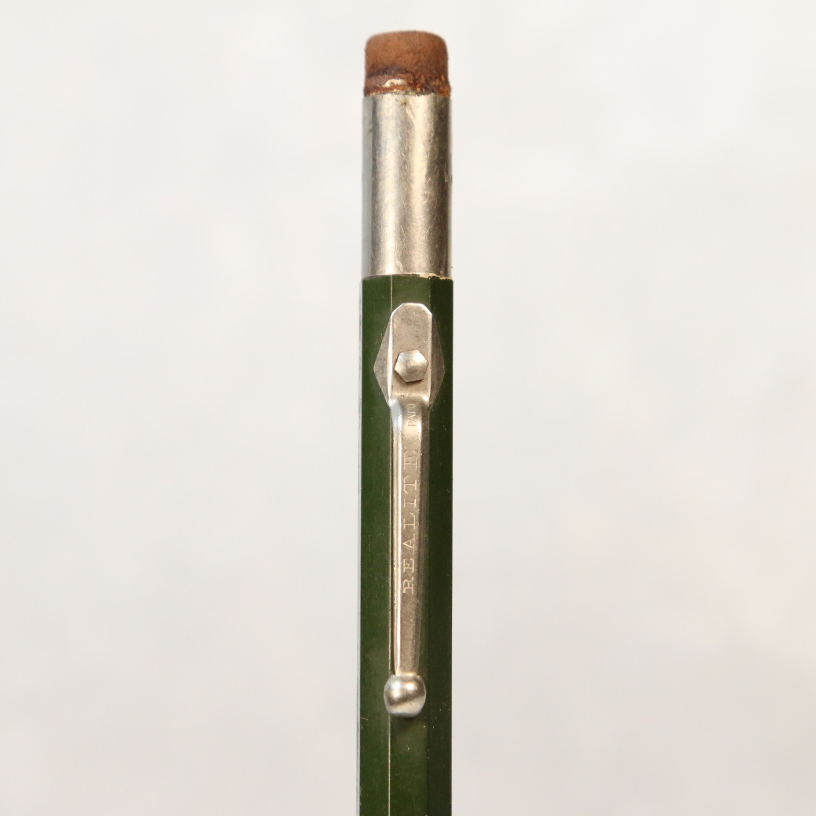 Vintage REALITE Advertising Mechanical Pencil USA Green Enterprise Furnace Stove