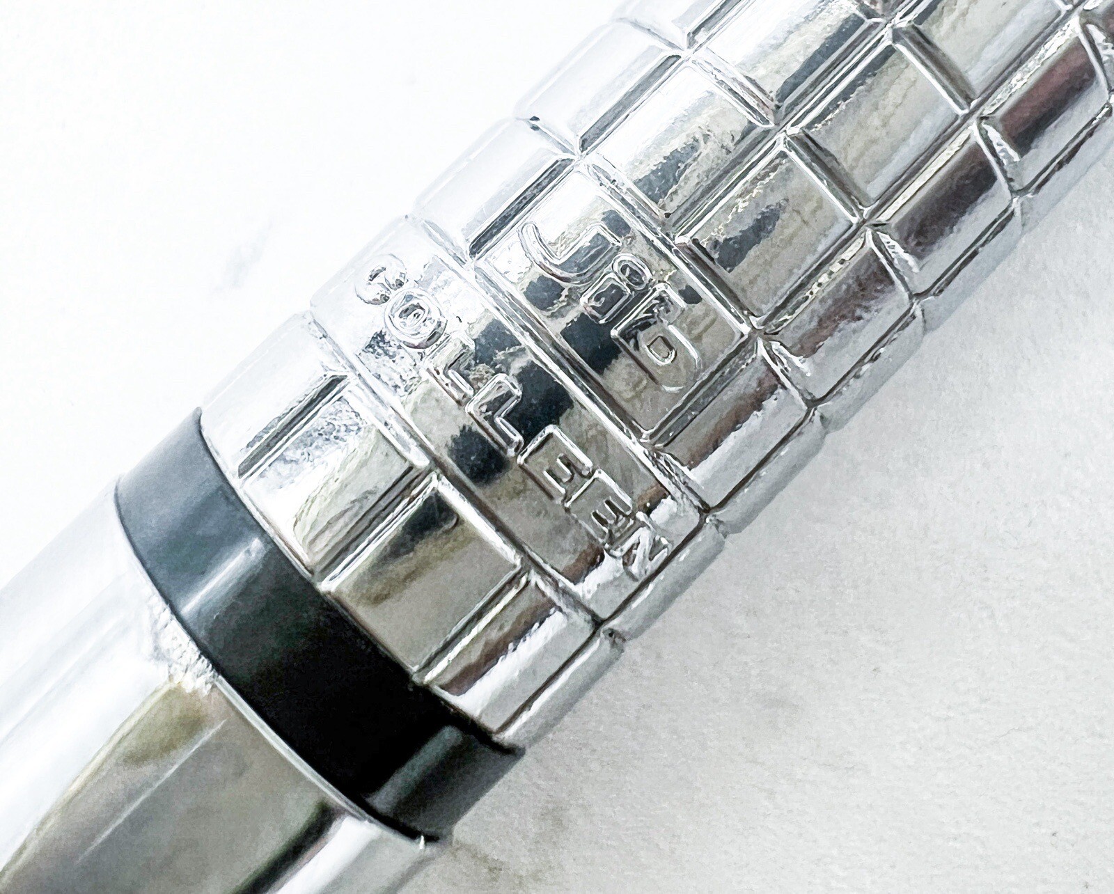 Jib Colleen retractable Tip double push 0.5mm Mechanical Pencil Silver Color